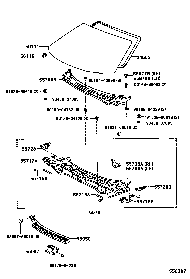Parts diagram