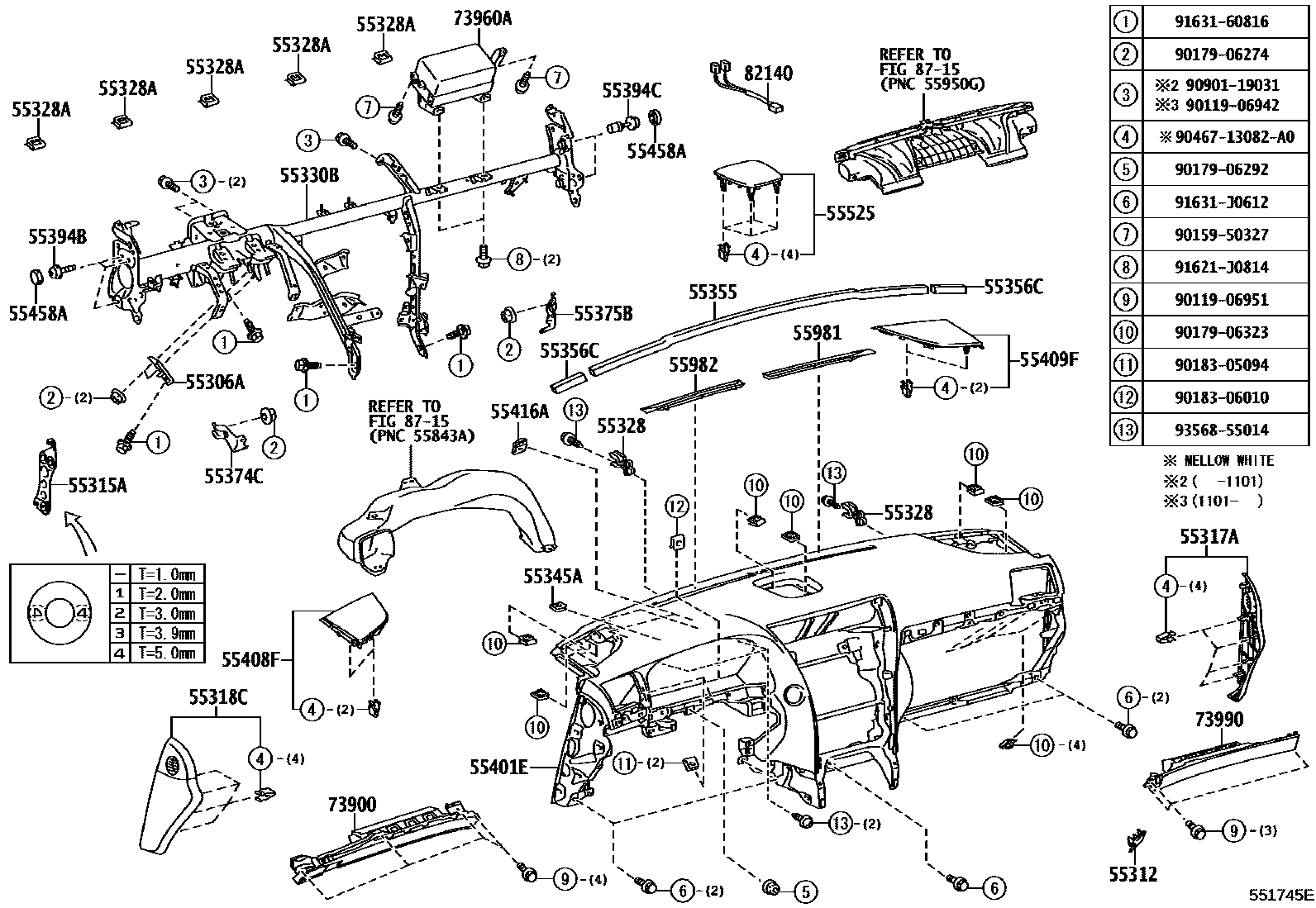 Parts diagram