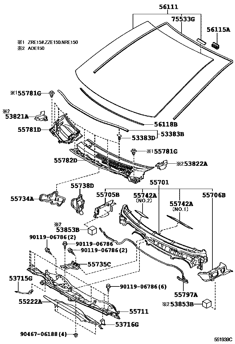 Parts diagram