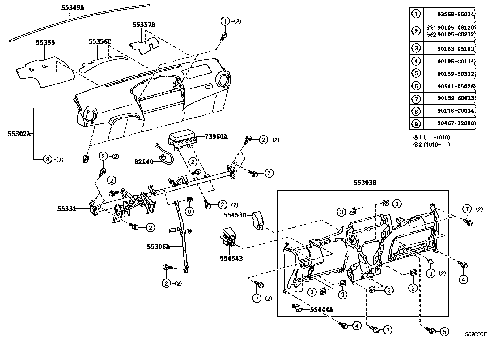 Parts diagram