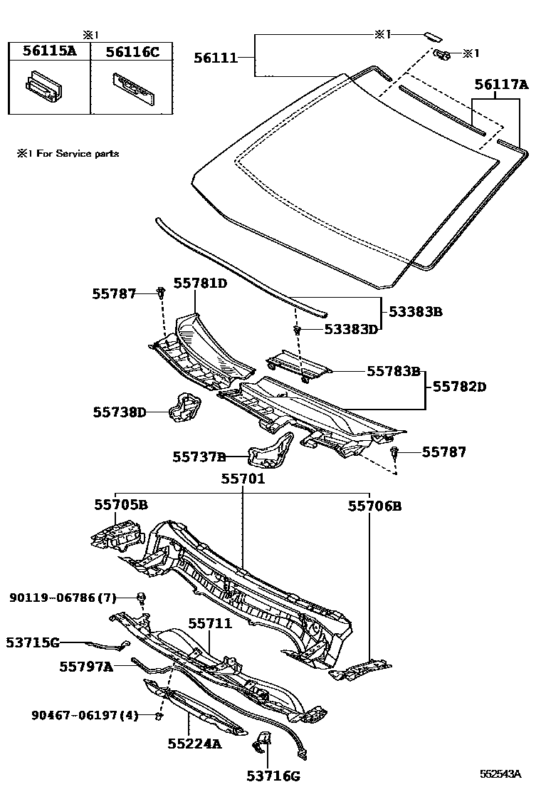 Parts diagram