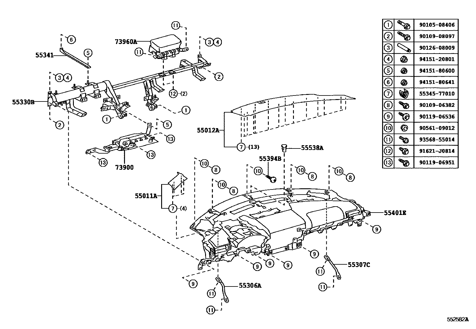 Parts diagram