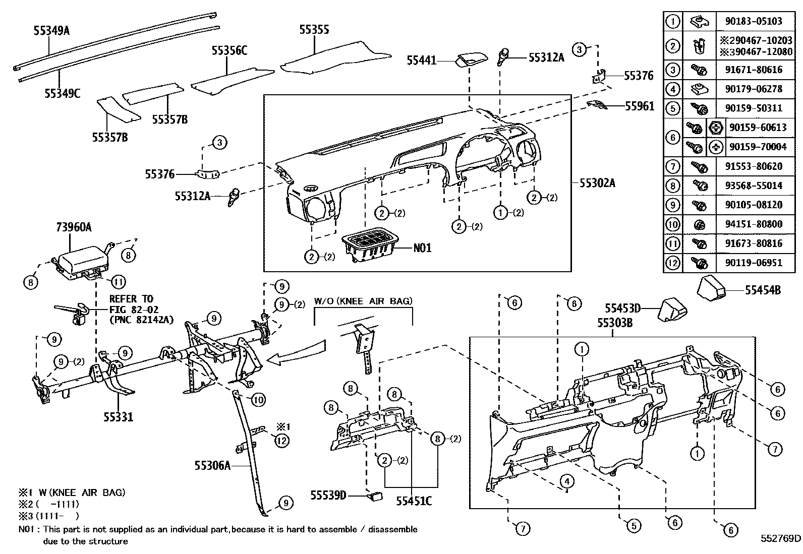 Parts diagram