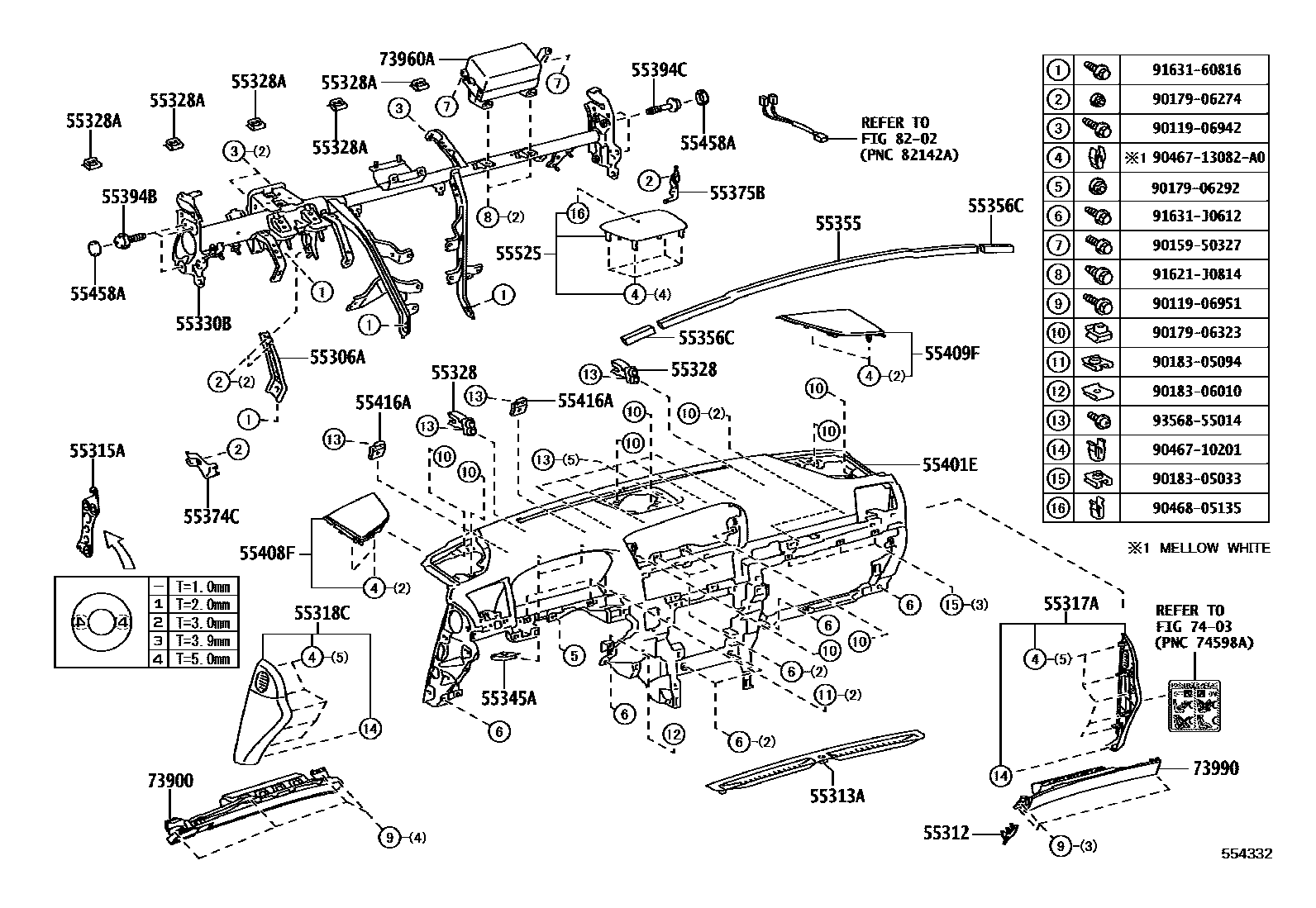 Parts diagram
