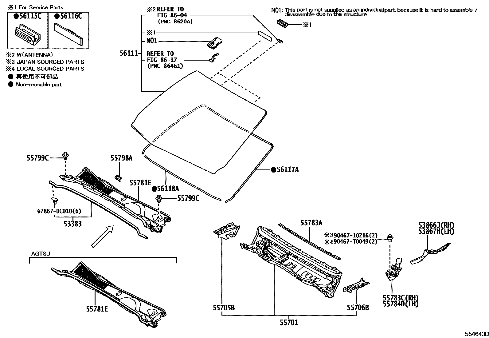 Parts diagram