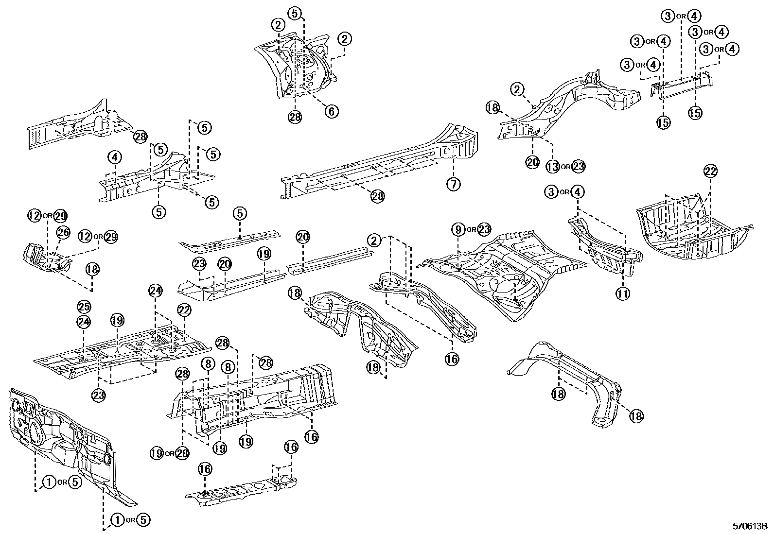 Parts diagram