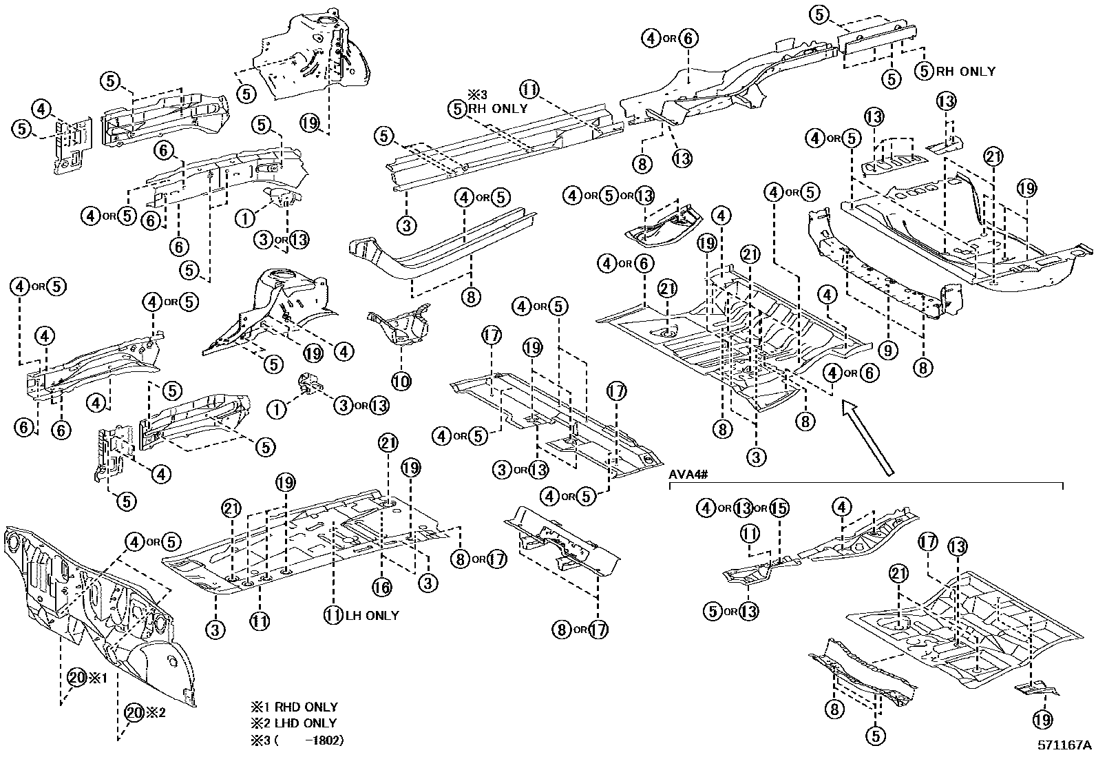 Parts diagram