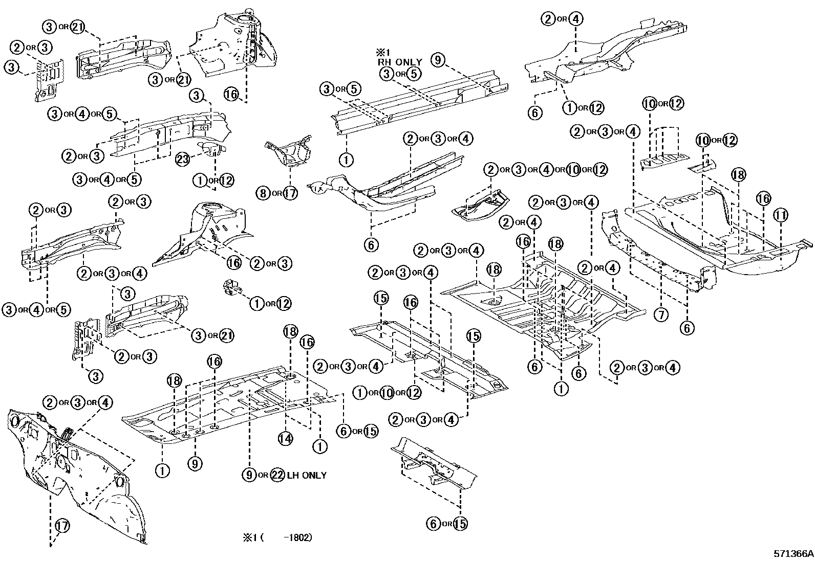 Parts diagram
