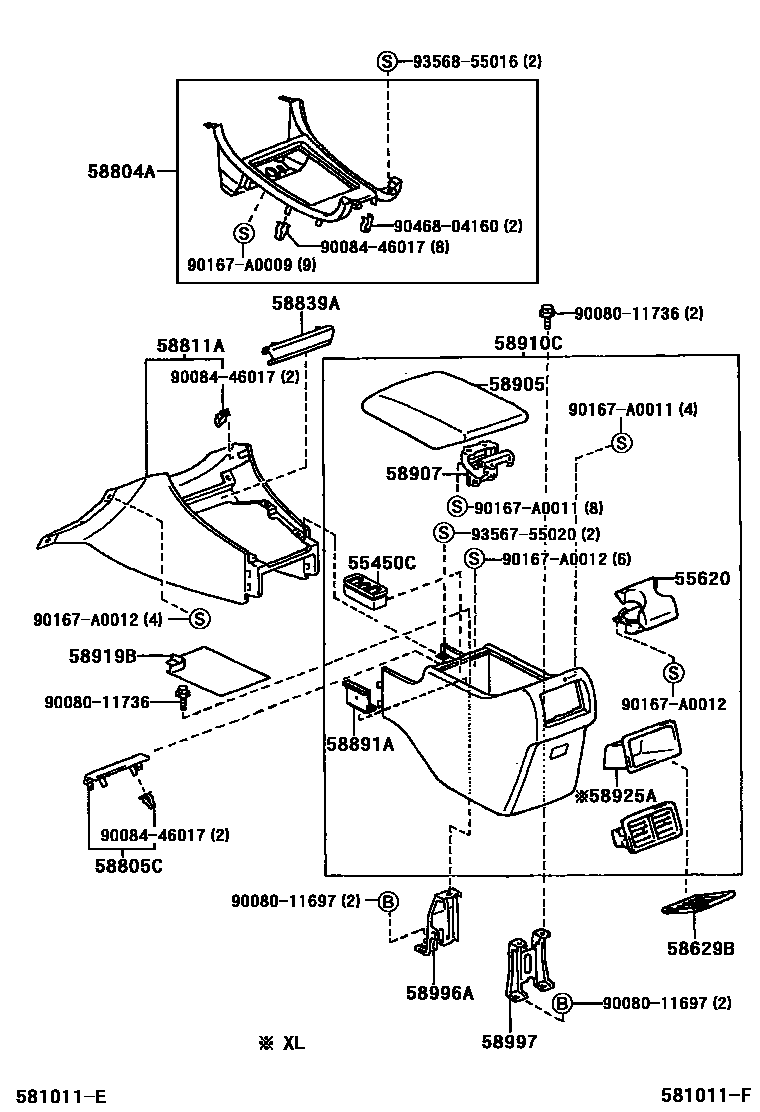 Parts diagram