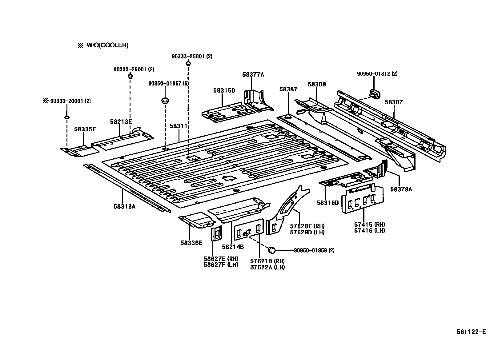 Parts diagram