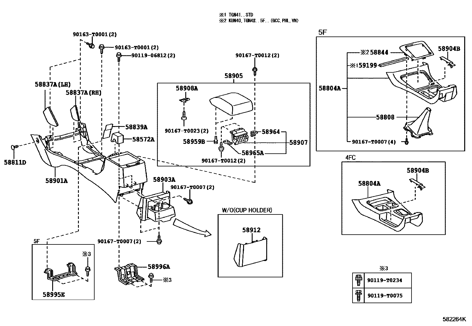 Parts diagram