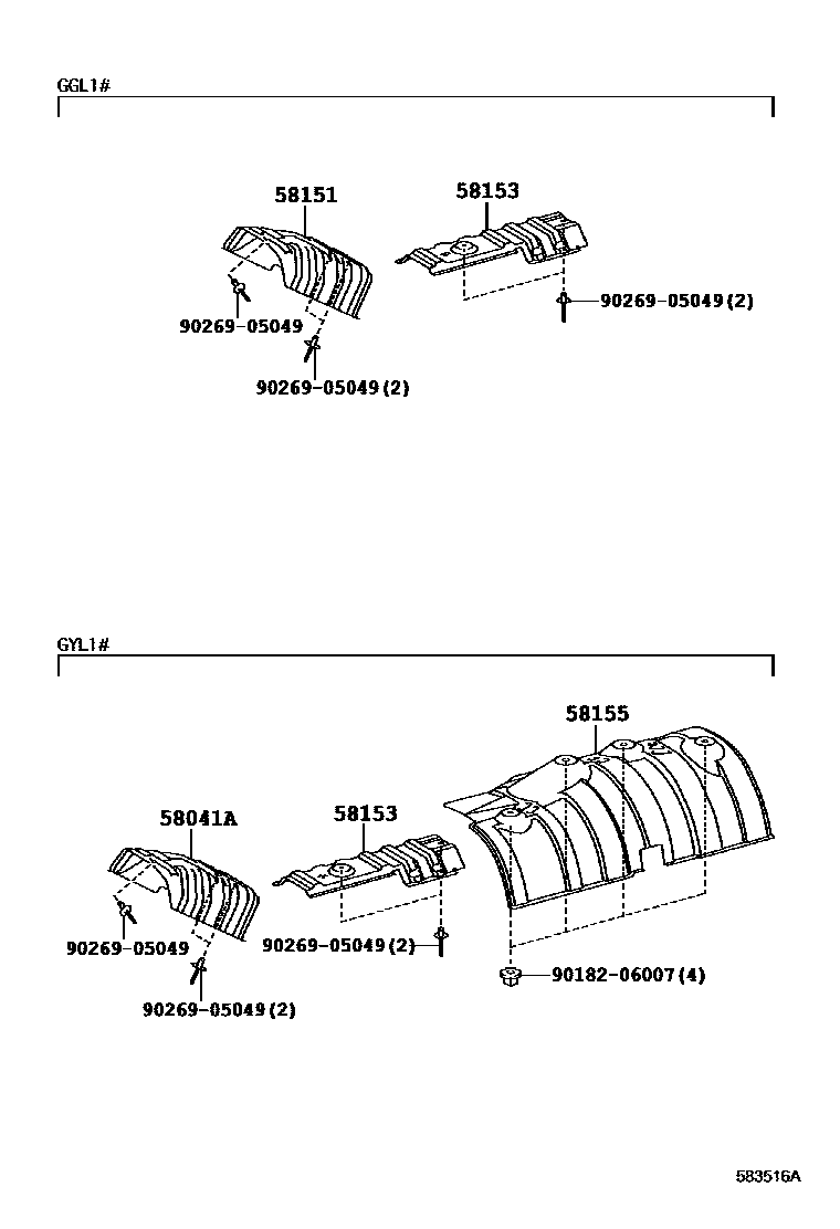 Parts diagram