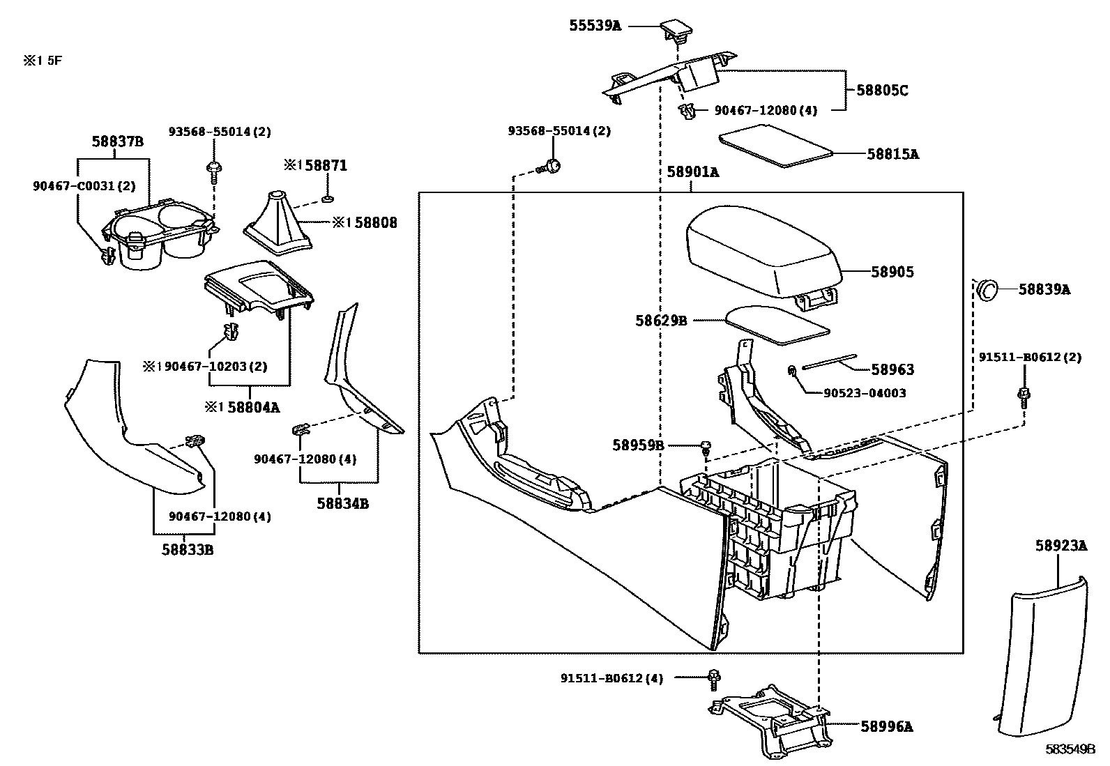 Parts diagram