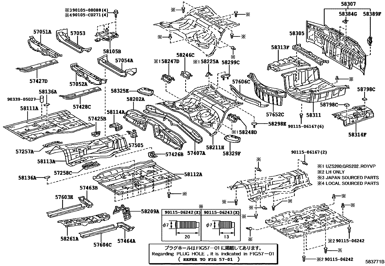 Parts diagram