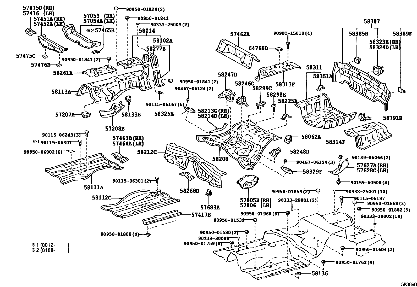 Parts diagram