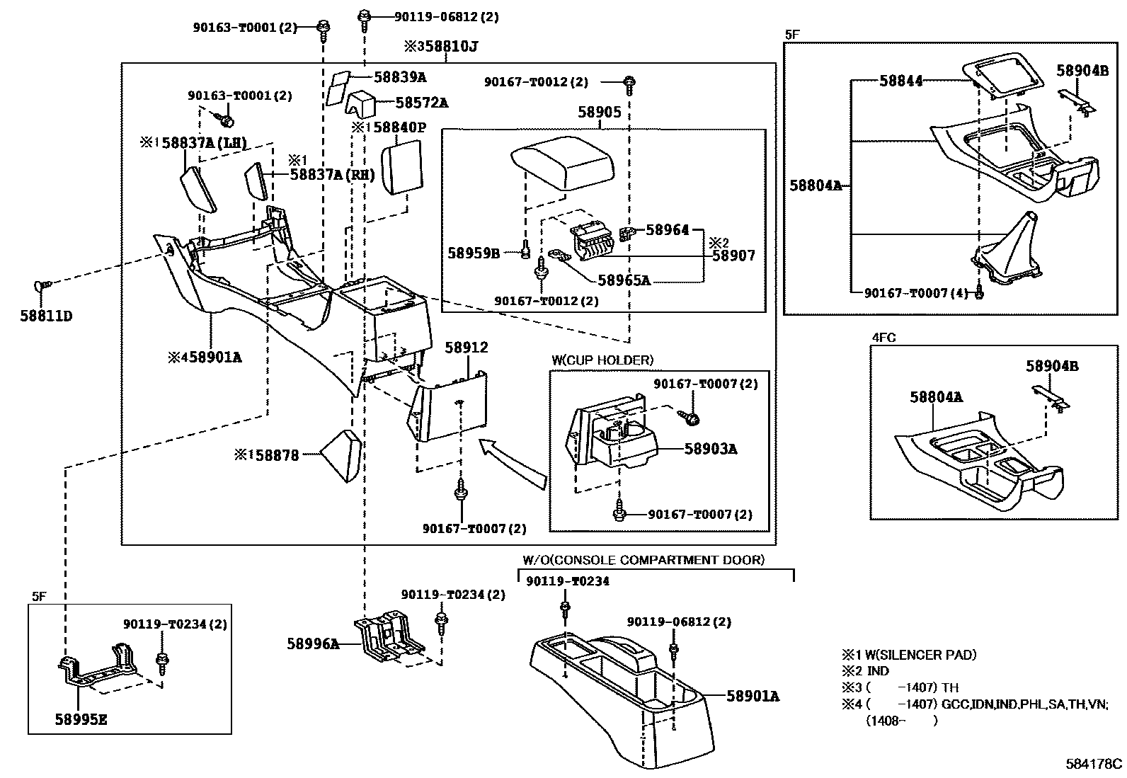Parts diagram
