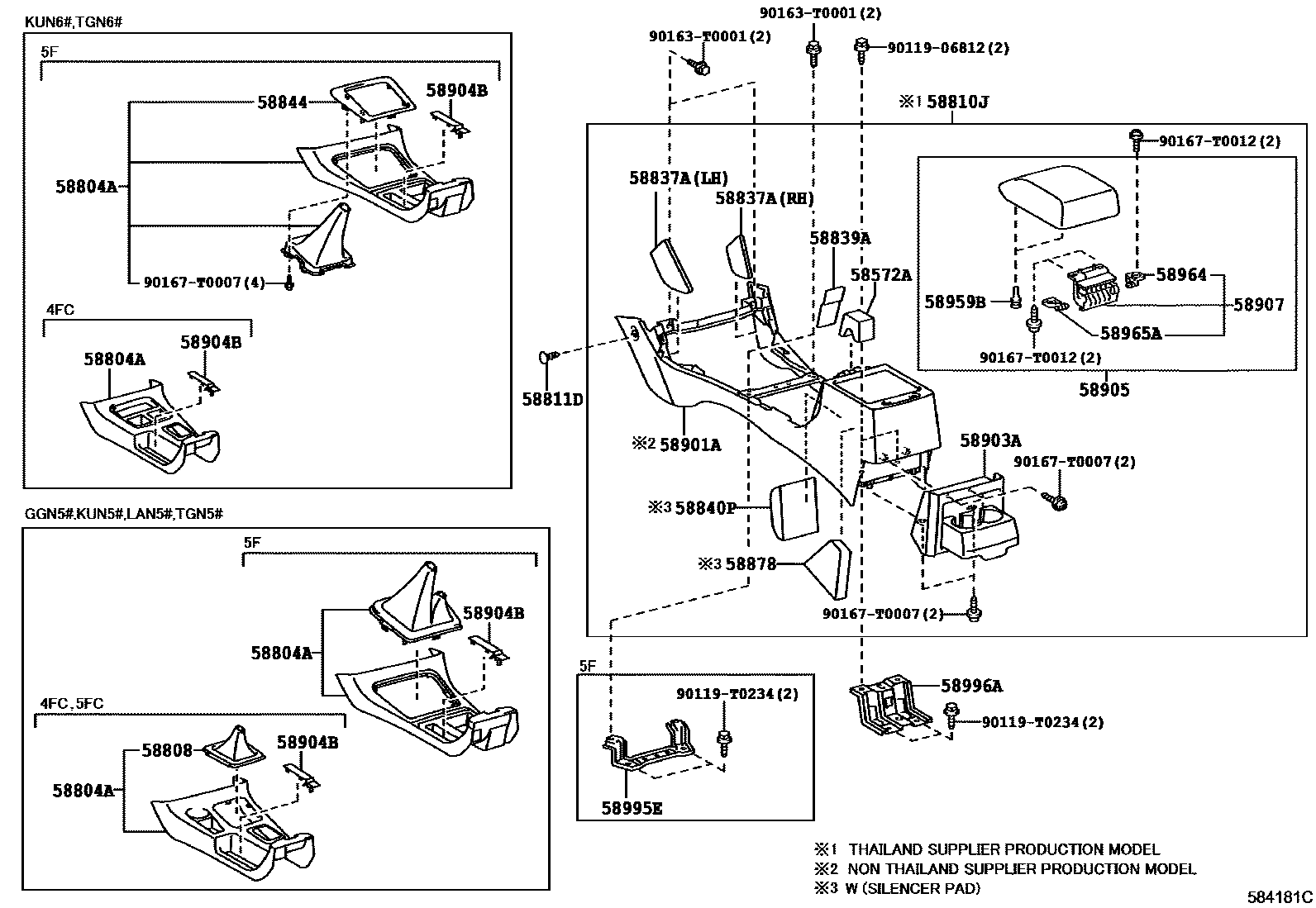 Parts diagram