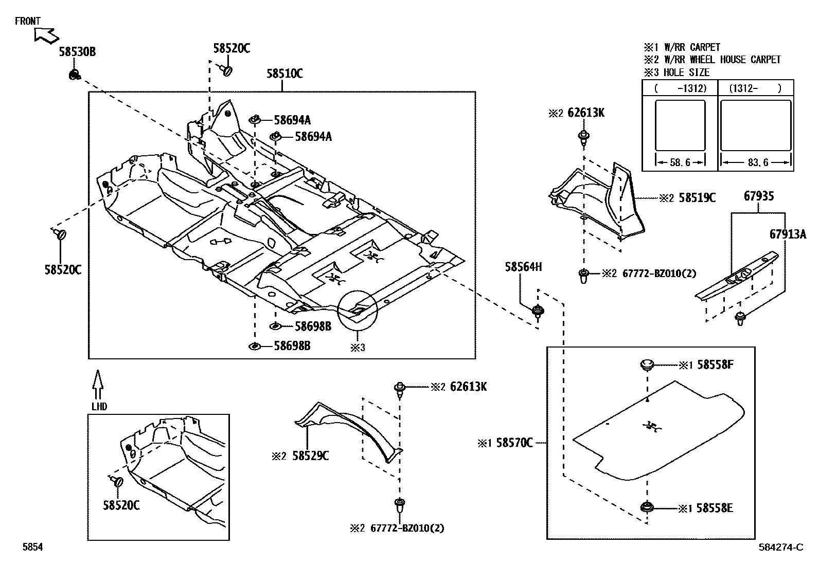 Parts diagram