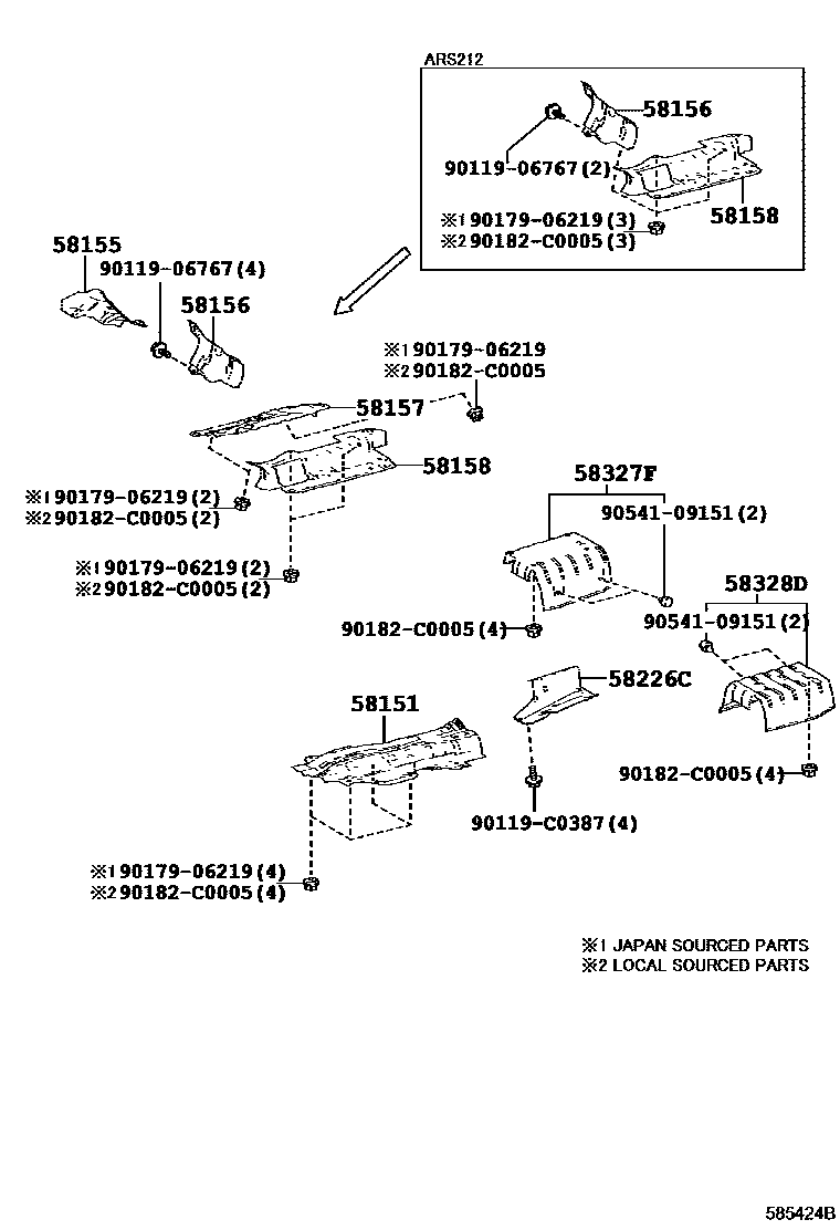Parts diagram
