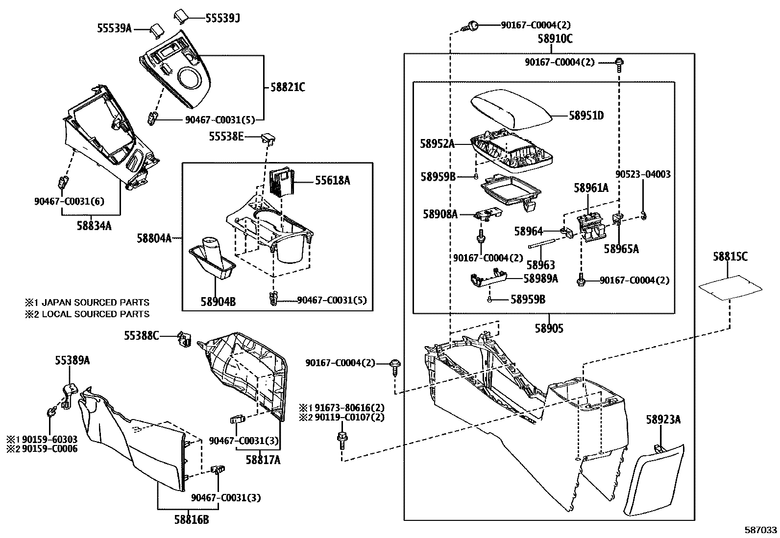 Parts diagram