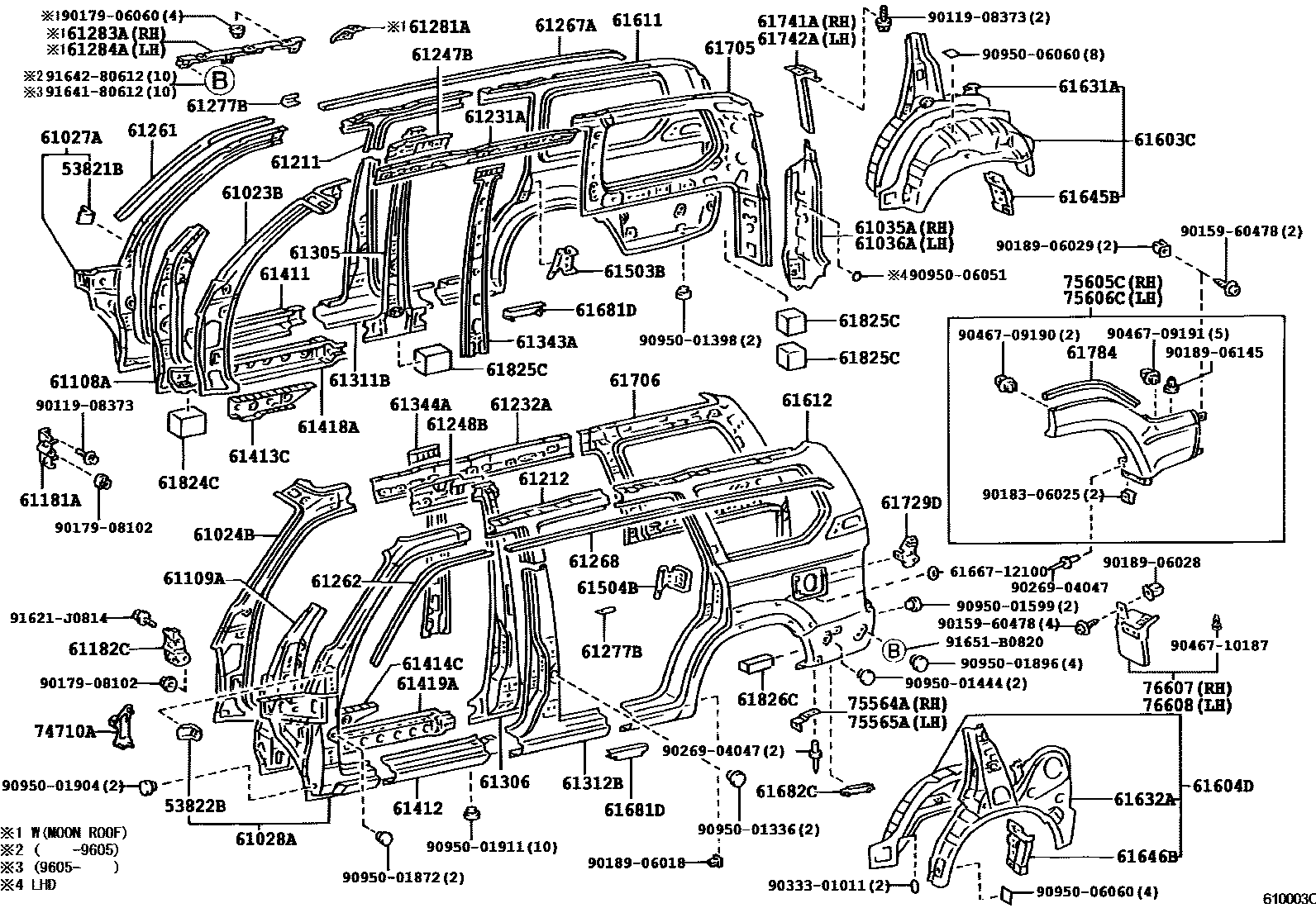 Parts diagram