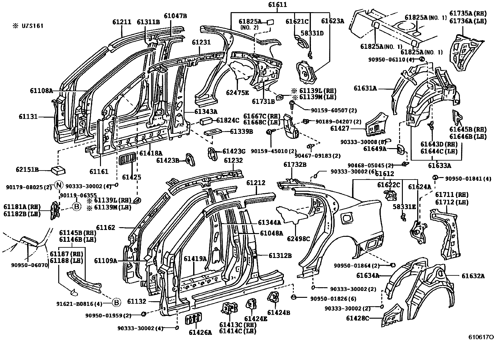 Parts diagram