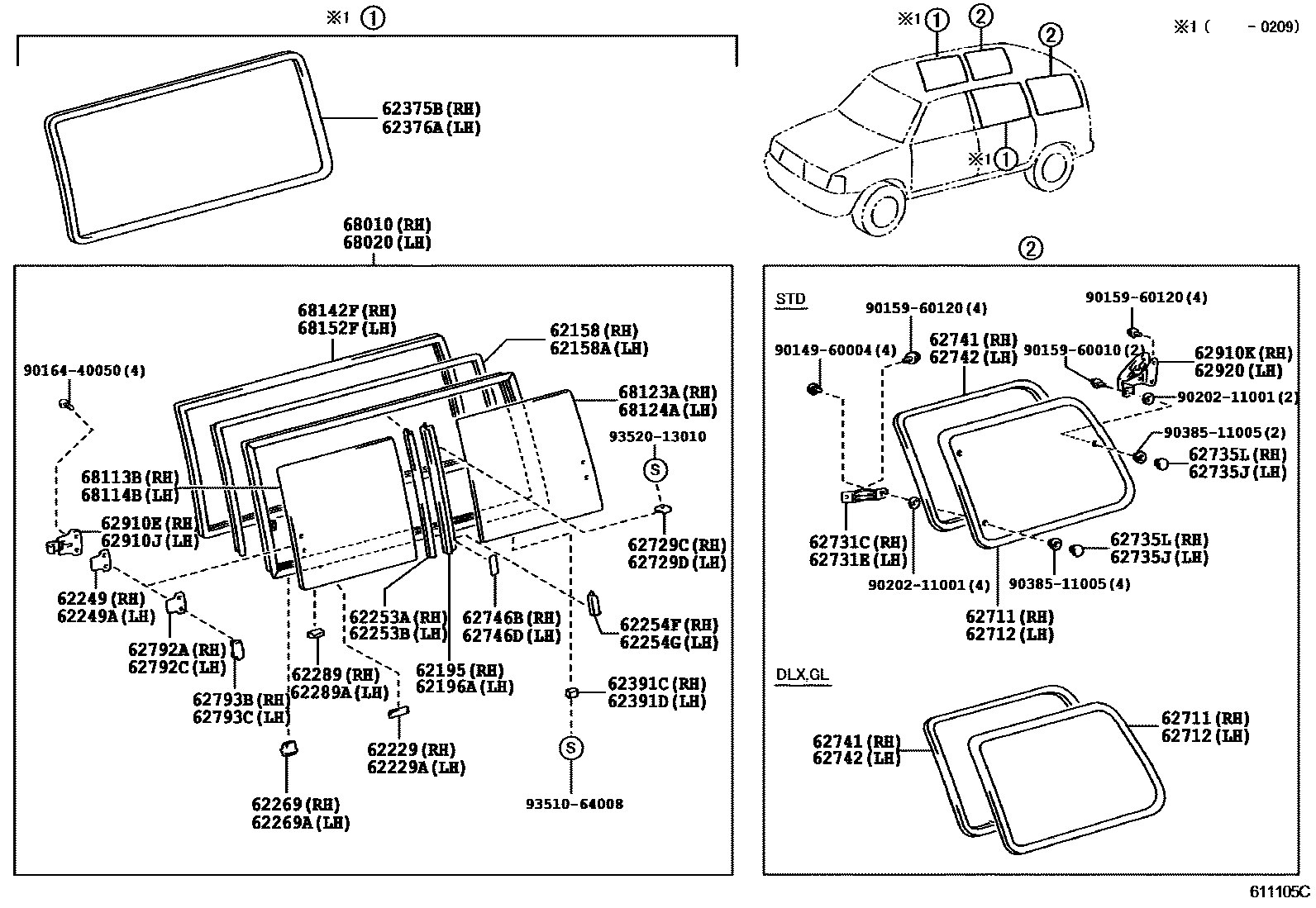 Parts diagram