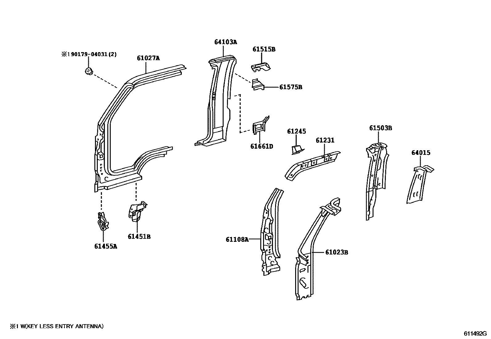 Parts diagram