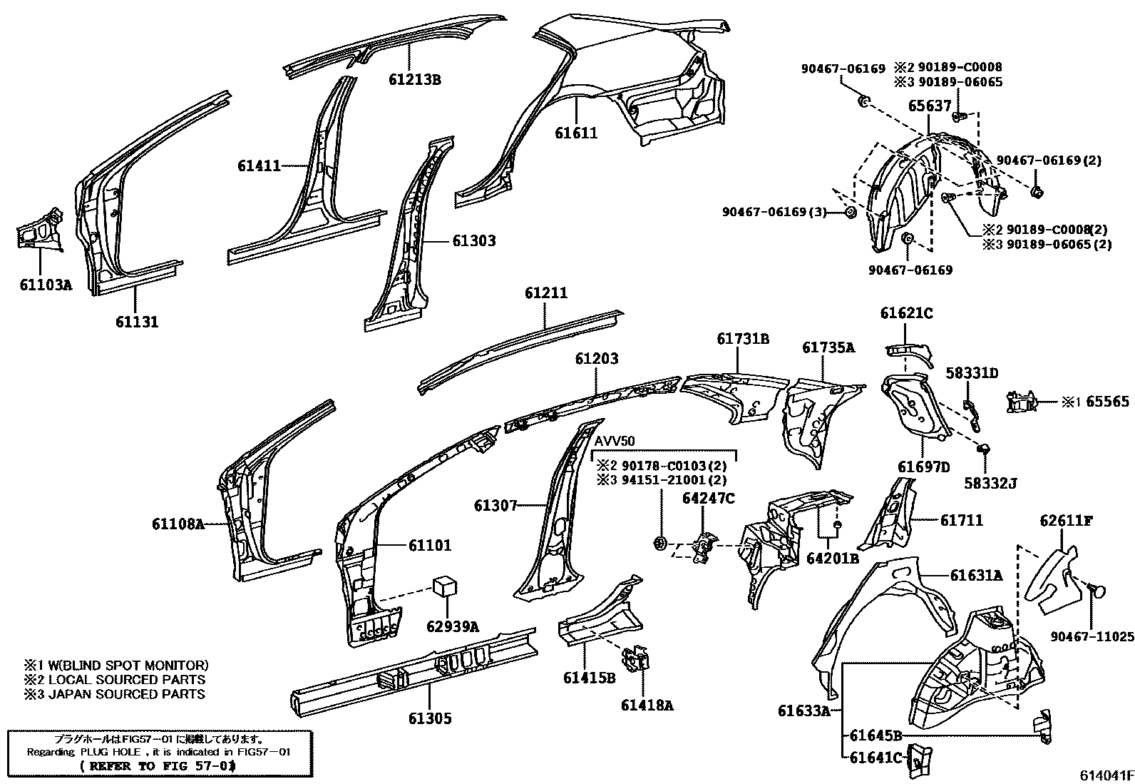 Parts diagram