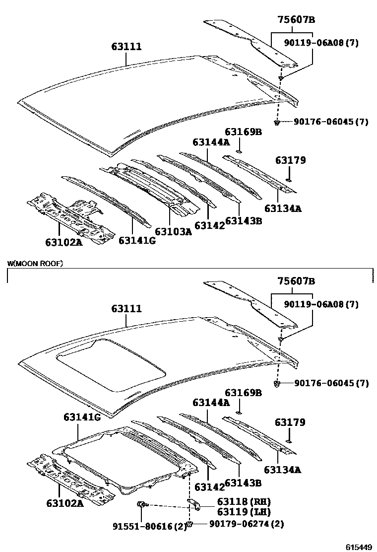 Parts diagram