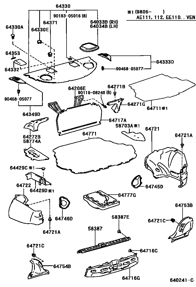 Parts diagram