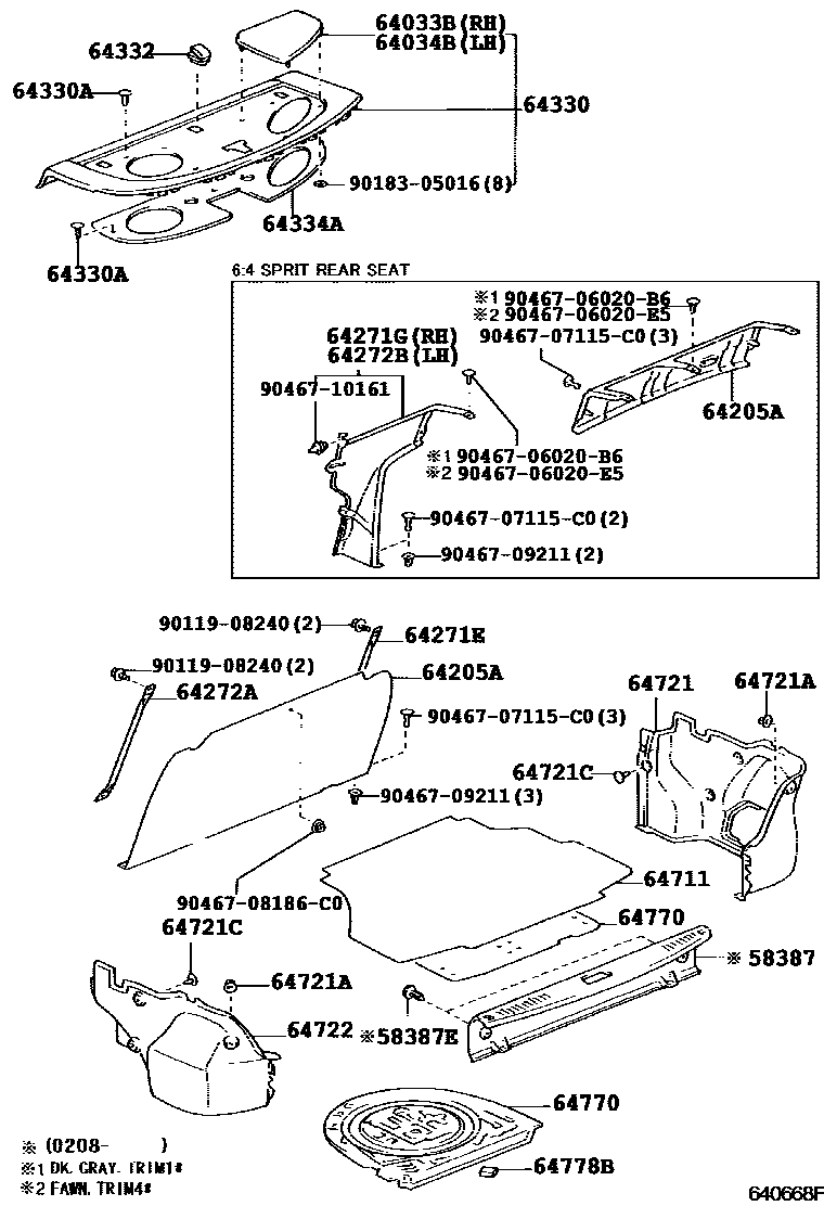 Parts diagram