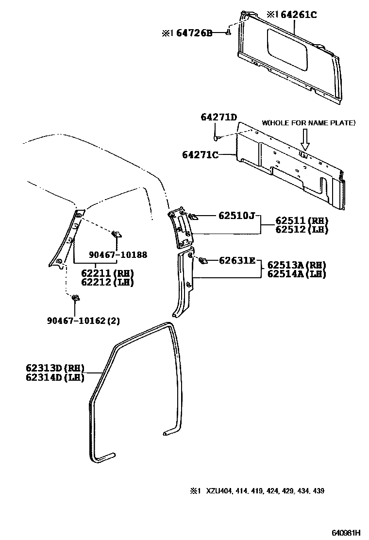 Parts diagram