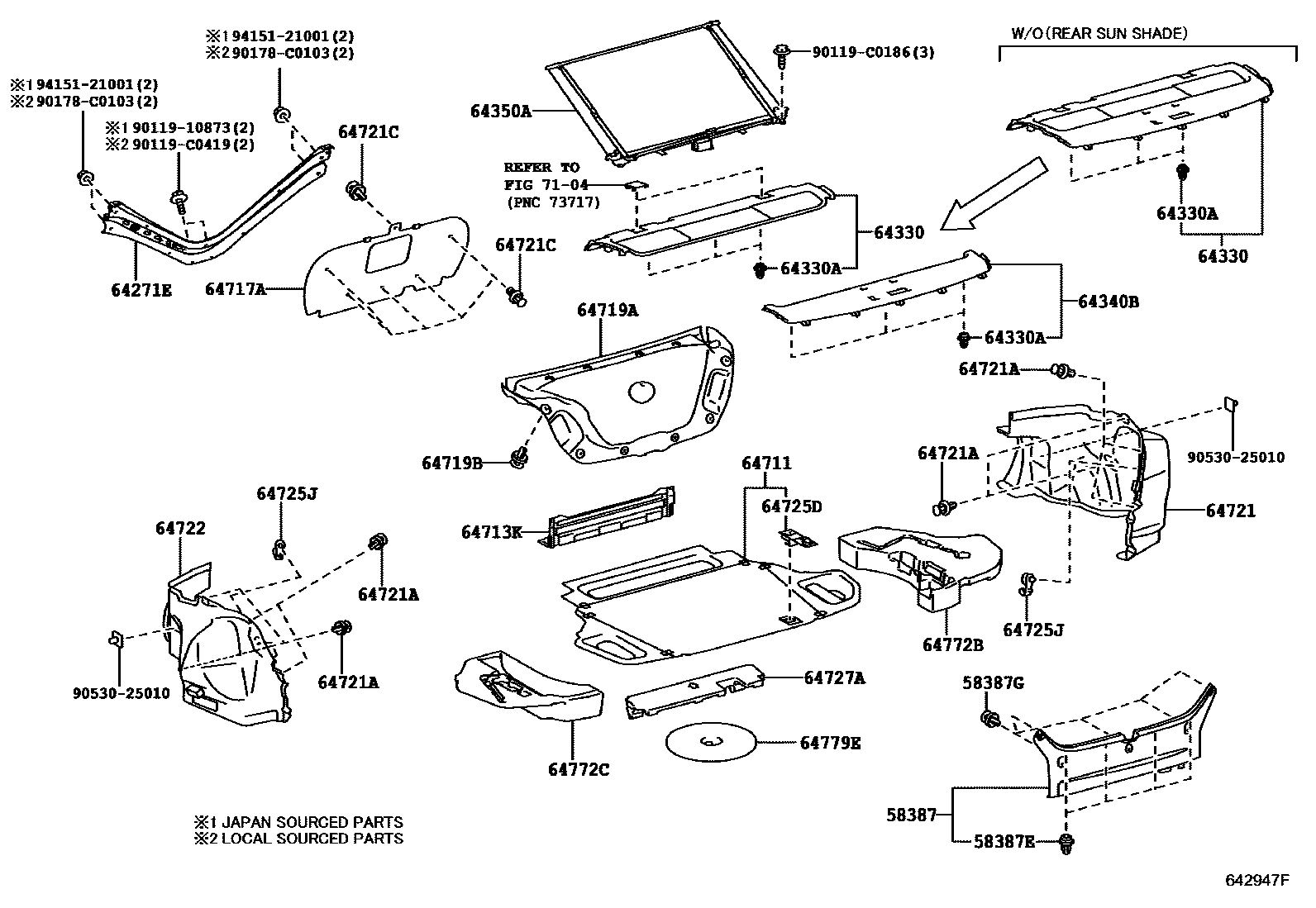 Parts diagram