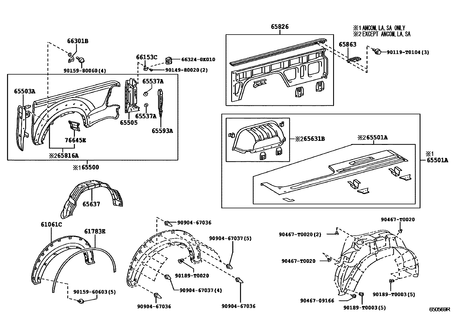 Parts diagram