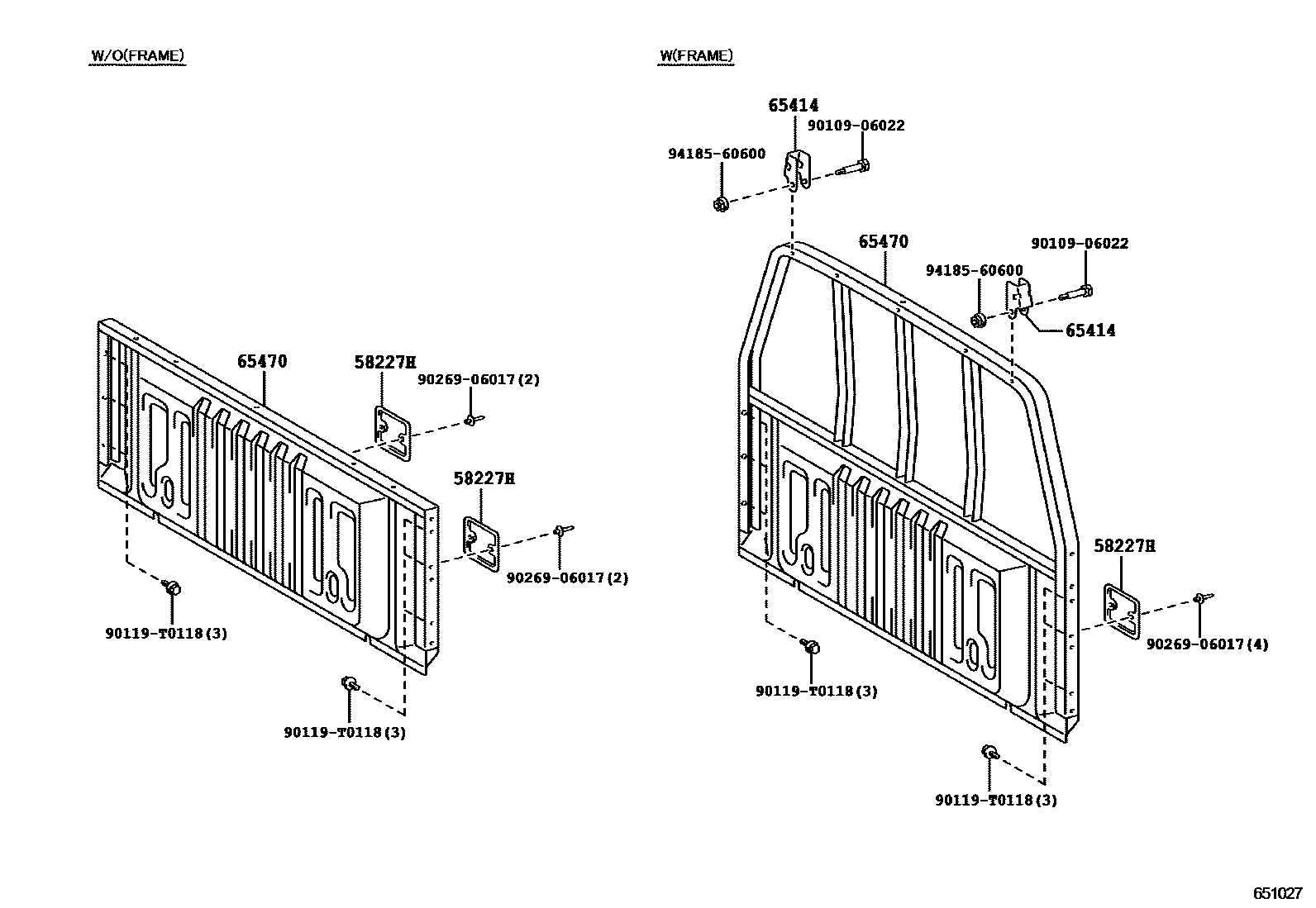 Parts diagram