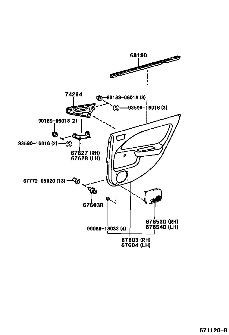 Parts diagram