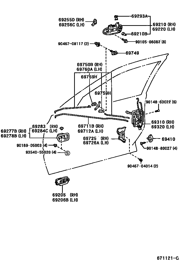 Parts diagram