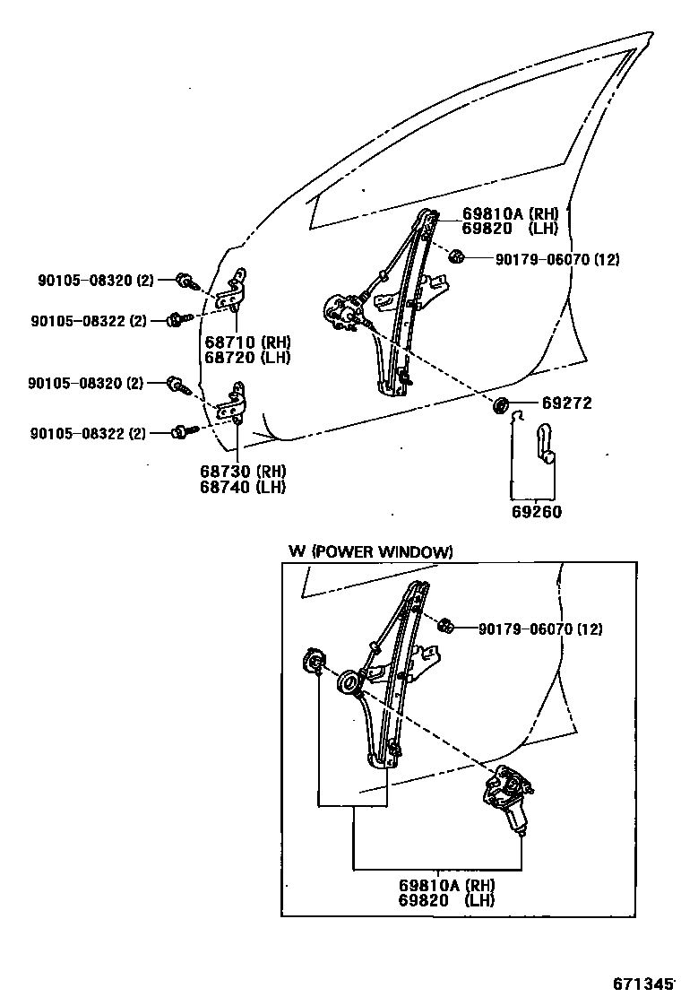 Parts diagram