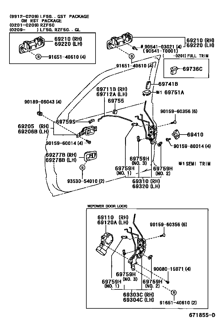 Parts diagram