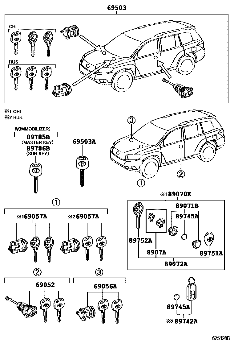 Parts diagram