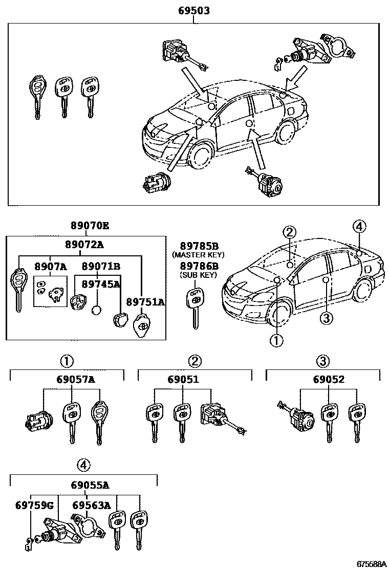 Parts diagram