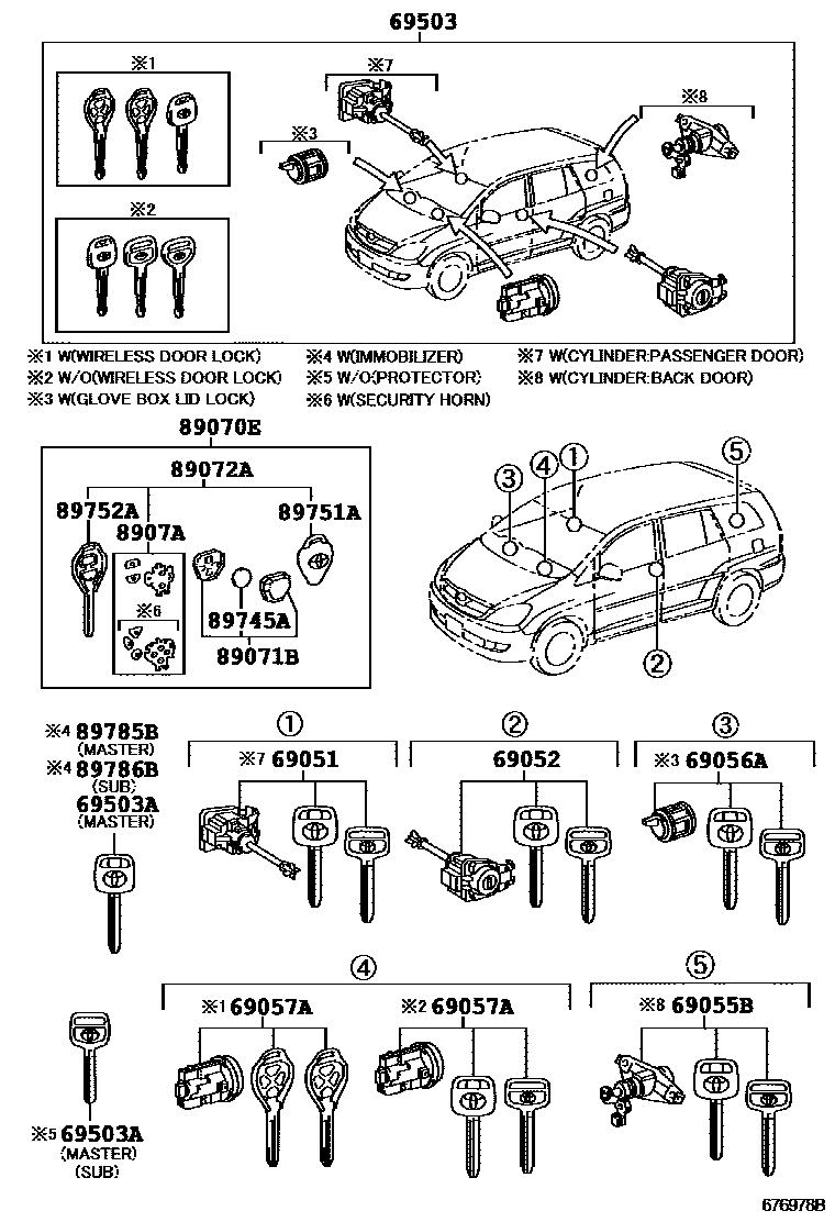 Parts diagram