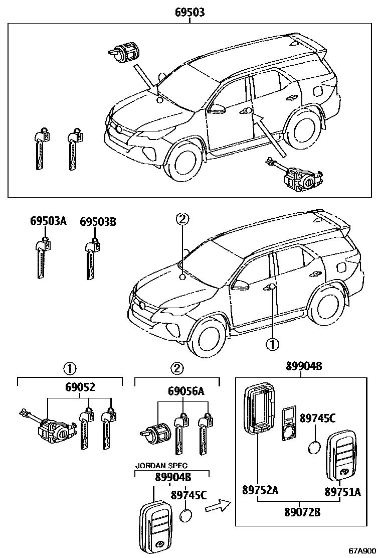 Parts diagram