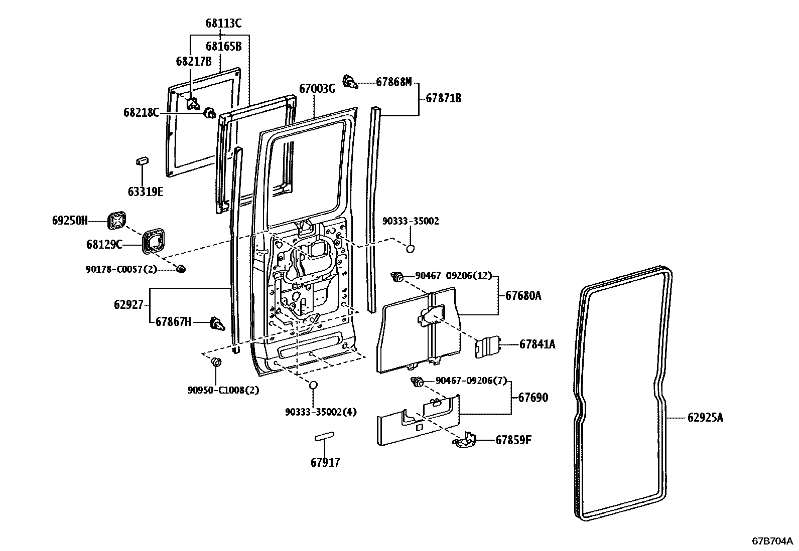 Parts diagram