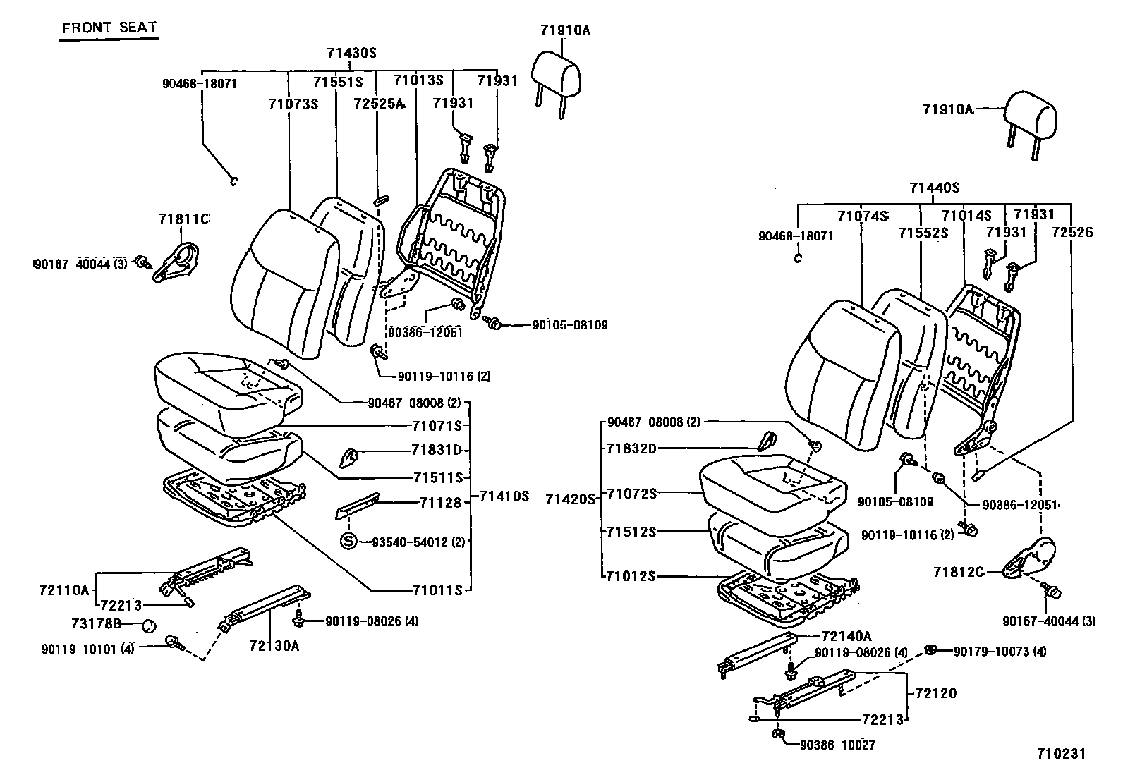 Parts diagram