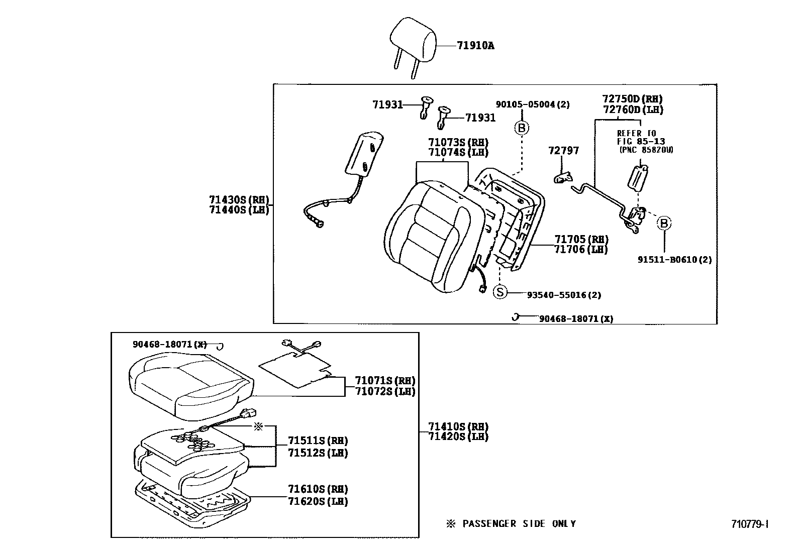 Parts diagram