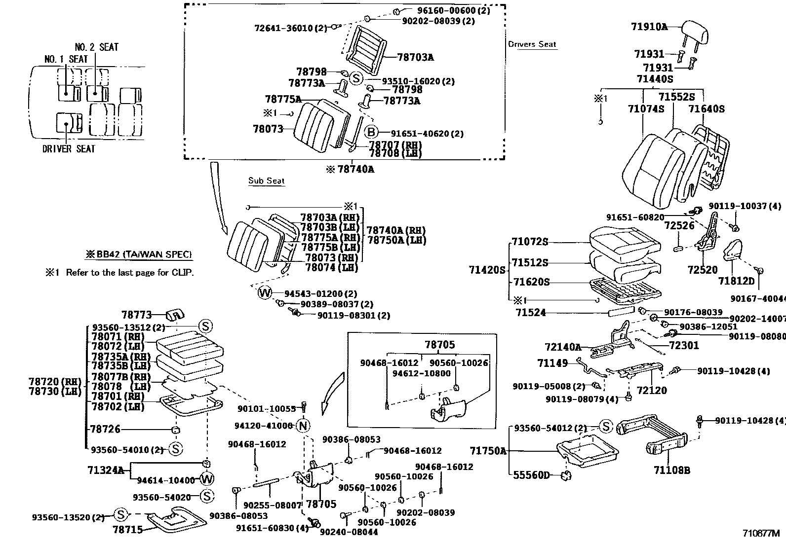Parts diagram