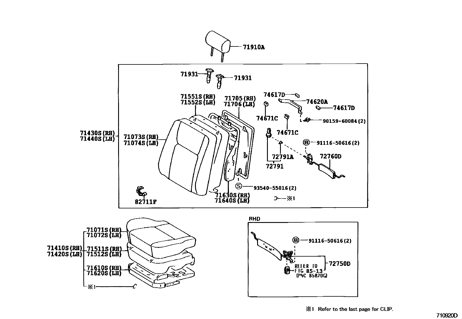 Parts diagram