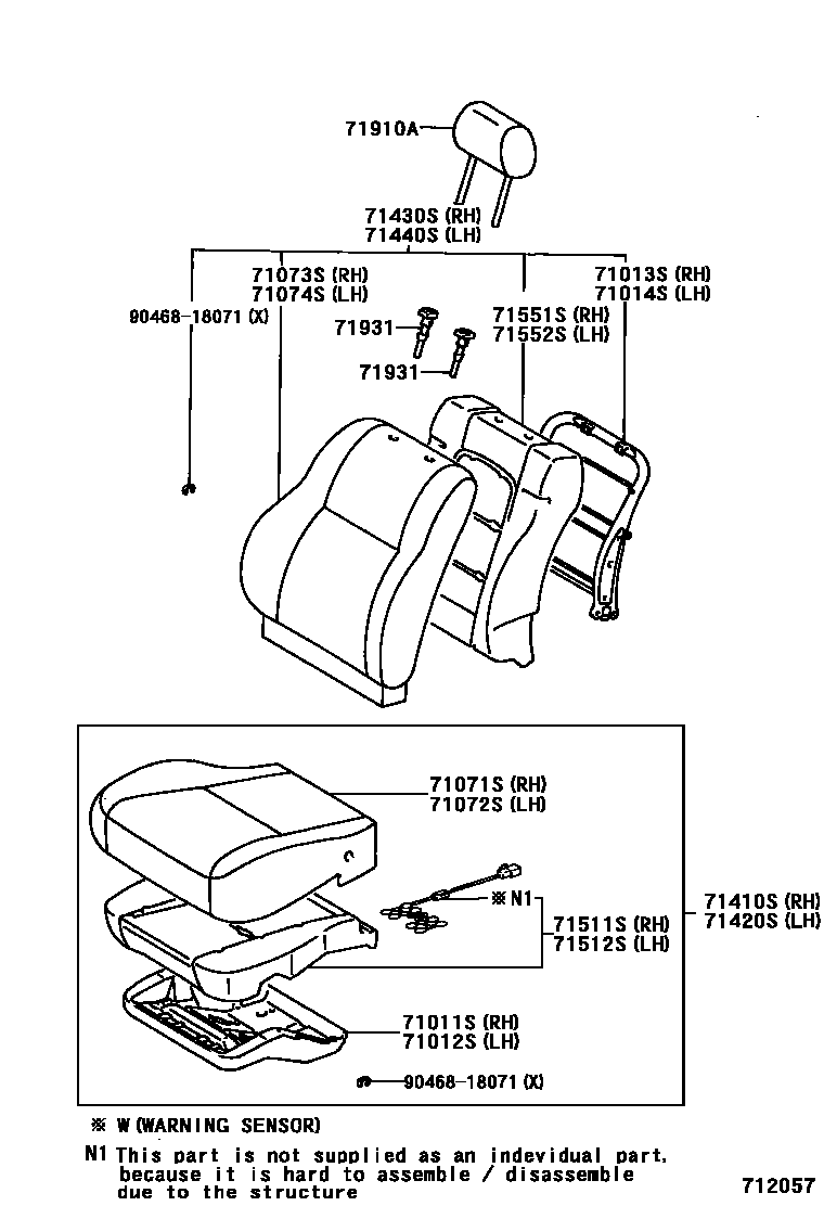 Parts diagram